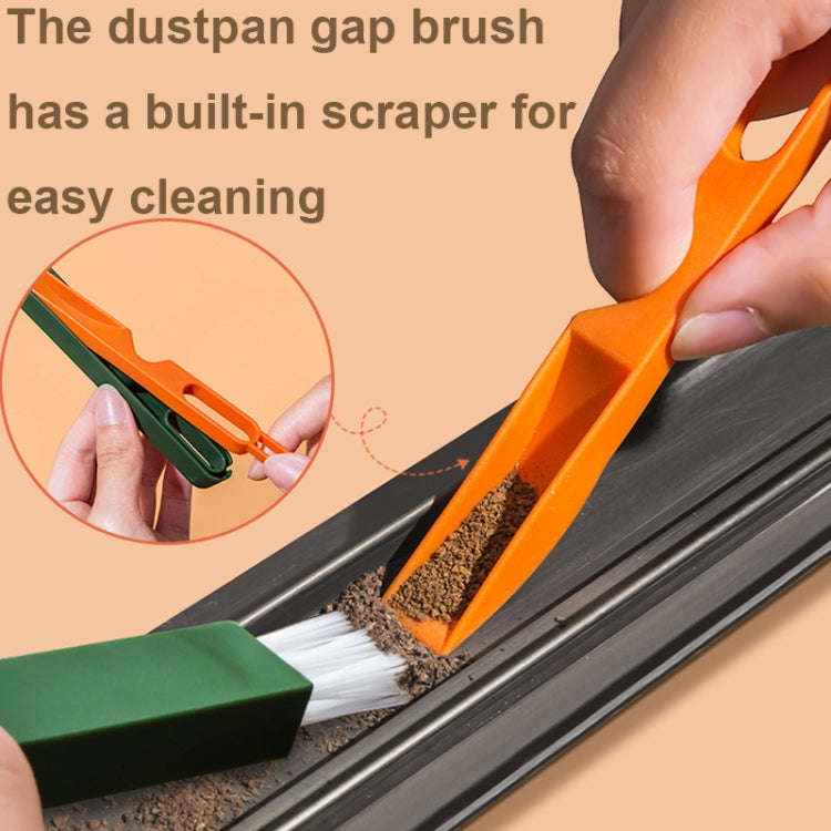 4-in-1 Multifunctional Gap Brush Set Household Stove Window Groove Cleaning Brush(Green)