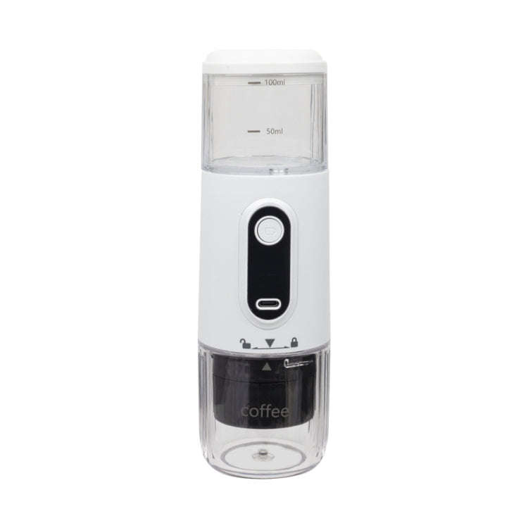 Wireless Portable Coffee Machine Compatible With Ground Coffee & NS Capsule(White)