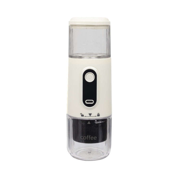Wireless Portable Coffee Machine Compatible With Ground Coffee & NS Capsule(Beige)