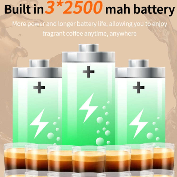 12V 3 In 1 Car Self-heating Coffee Machine Compatible With Large / Small Capsules and Ground Coff...
