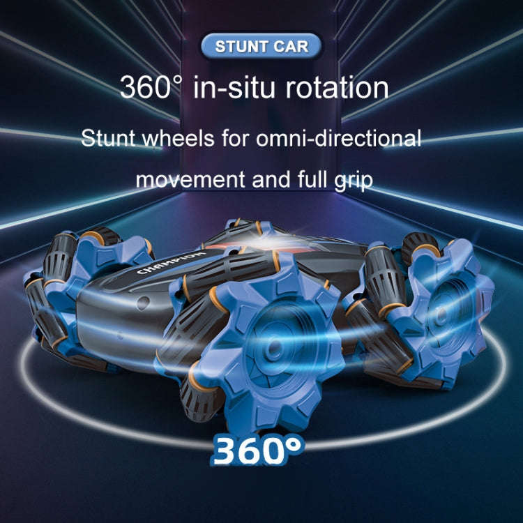 2.4G Stunt RC Car Drift Car Double-sided Racing Tumble Buggy Toy, Style: Dual RC Green