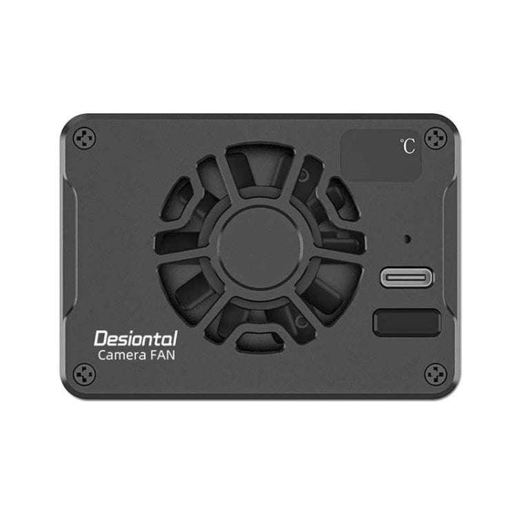 For Canon / Sony / FUJIFILM Desiontal F01 Portable Metal Case Semiconductor Camera Cooler SLR Coo...