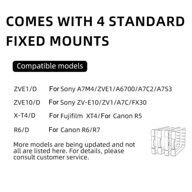 For Canon / Sony / FUJIFILM Desiontal F01 Portable Metal Case Semiconductor Camera Cooler SLR Coo...