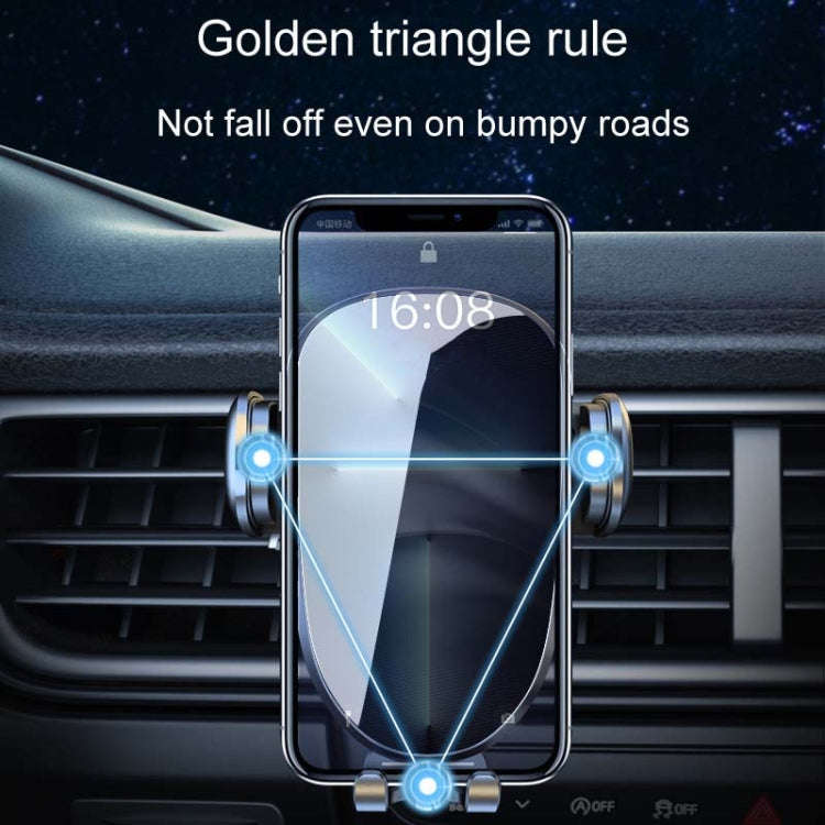Car Air Vent Multifunctional Universal Cell Phone Navigation Holder(Black)
