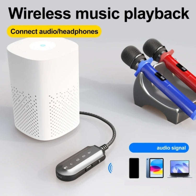 T300 Singing Practice Live Vocal Processor Bluetooth Receiver