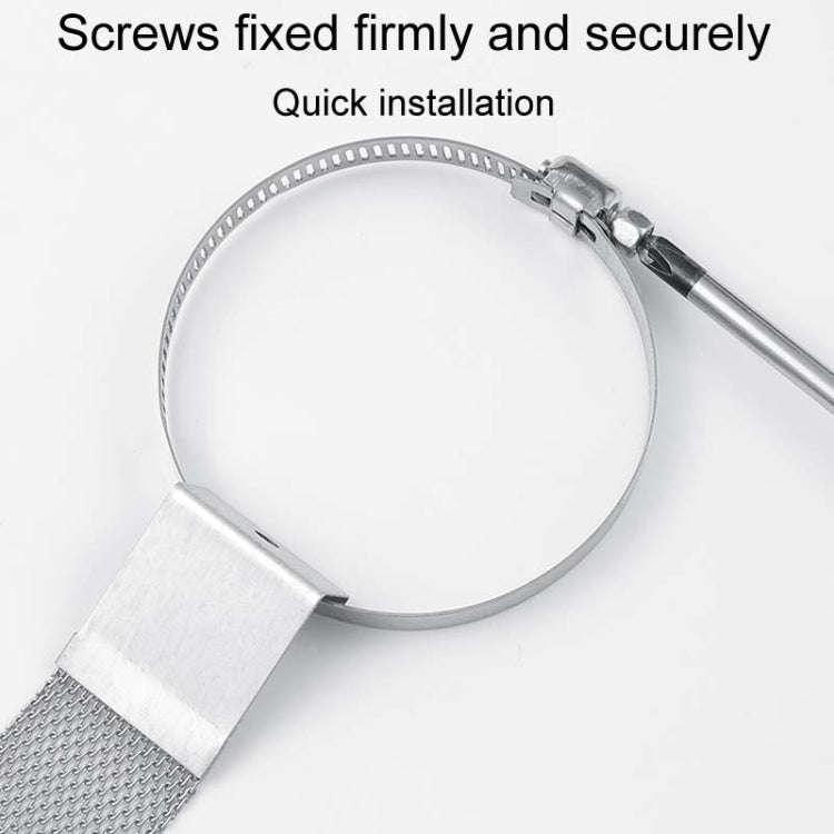 Car Triangle Night Reflective Static Eliminator Metal Grounding Strip(Silver)