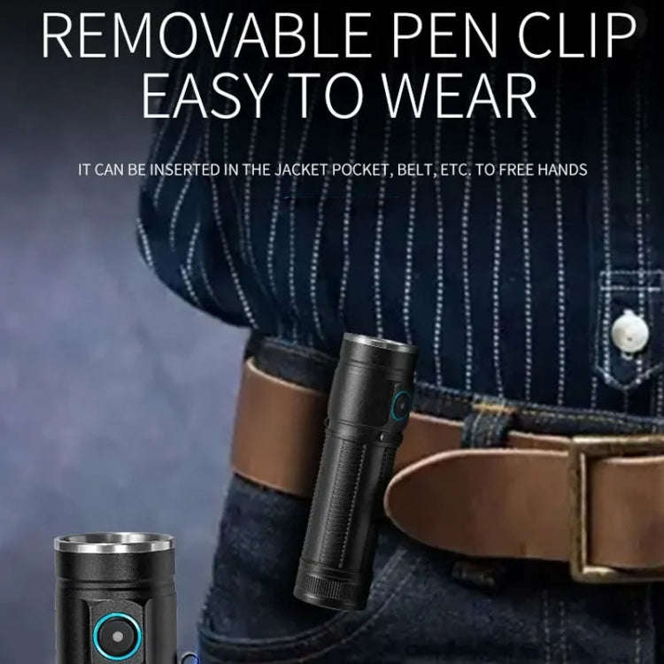 E-SMARTER W5184 Pen Insert 6 Holes Flashlight Outdoor Mini Flashlight