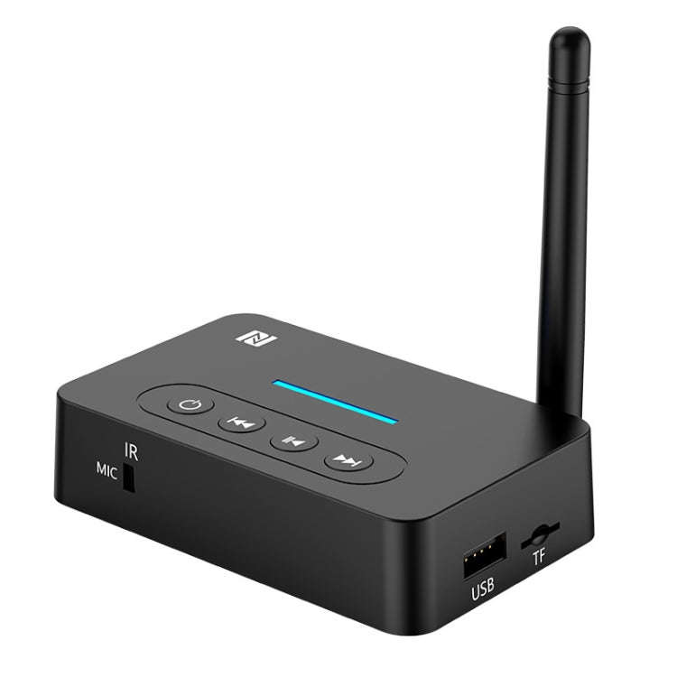 D9 2-in-1 Old-fashioned Audio Car Bluetooth Receiver Transmitter NFC Music Bluetooth Adapter