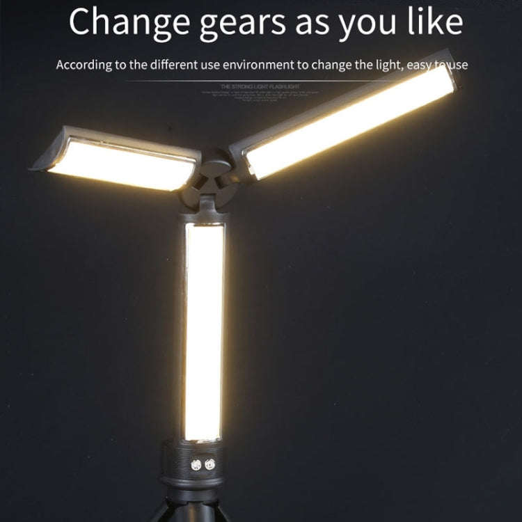 E-SMARTER D37 LED Foldable Overhaul Light With Stand USB Rechargeable Auto Repair Portable Worklight