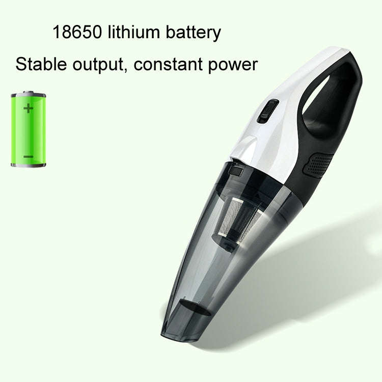 Car Handheld Portable Vacuum Cleaner With Strong Suction, Specifications: Wired + Charging 7.4V