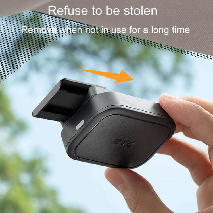 Car Universal ETC Device Removable Slide Bracket(Transparent)