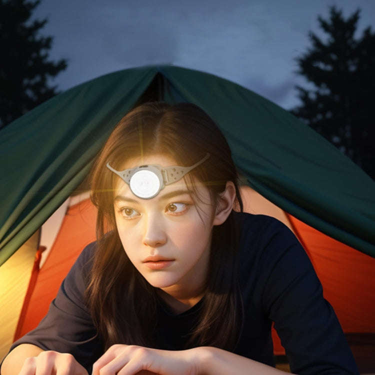 Outdoor Cycling USB Charging Strong Light High Brightness COB Headlamp