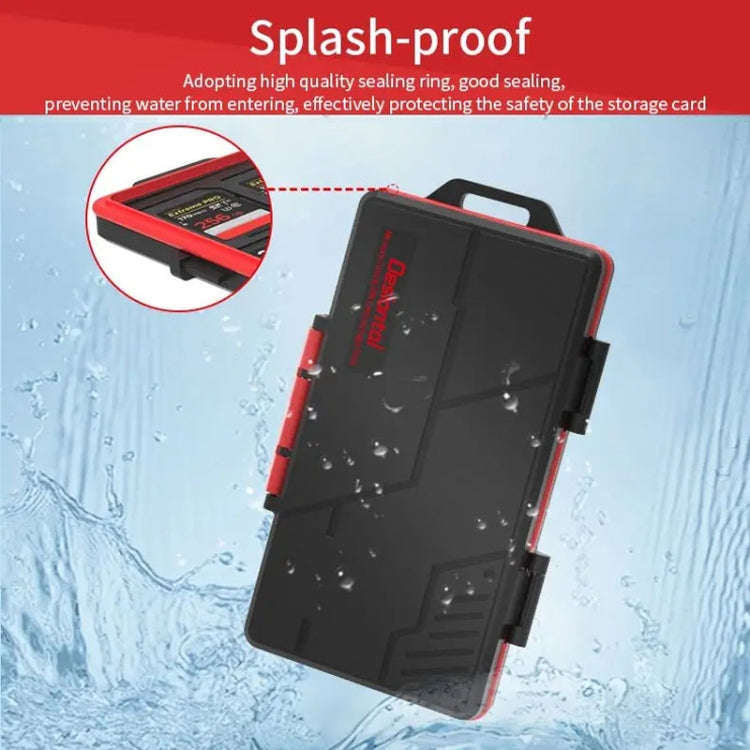 Desiontal E9 Camera Memory Card Waterproof Storage Case SD Card Storage Box
