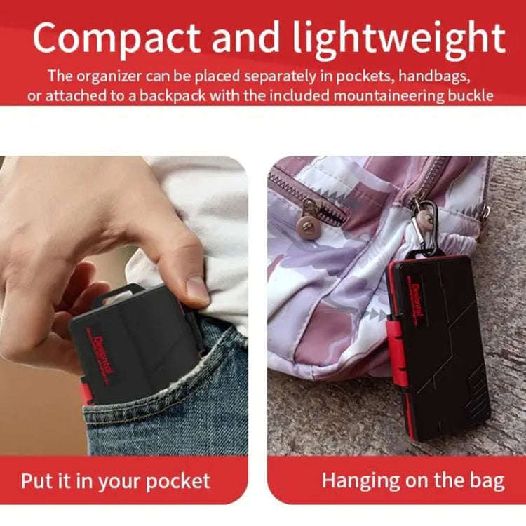 Desiontal E9 Camera Memory Card Waterproof Storage Case SD Card Storage Box