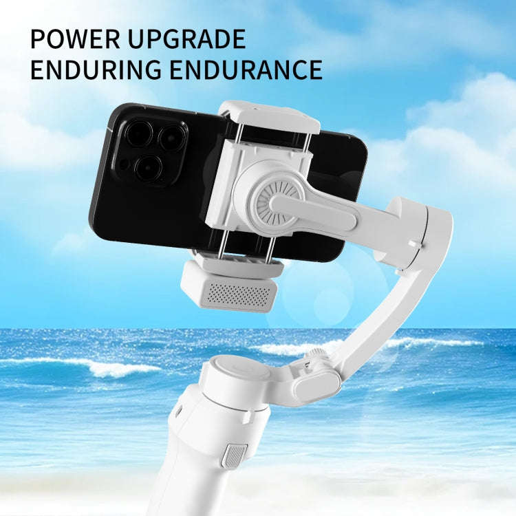 Three-Axis Anti-Shake Smart Gimbal Handheld Stabiliser With Face Follow Shot(Black)