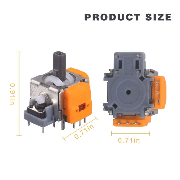 For PS5 Game Controller Hall Joystick and Joystick Cap Set Repair Accessories