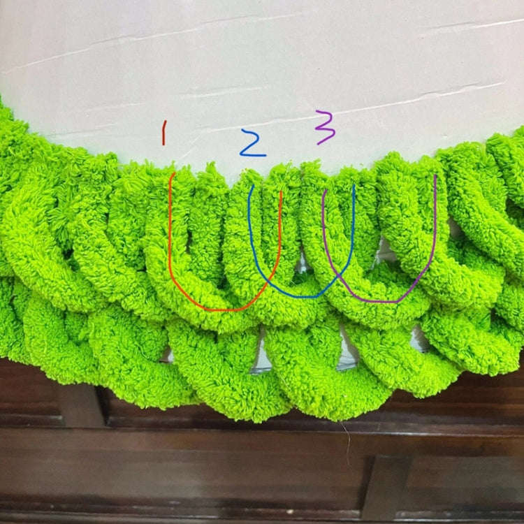 Christmas Tree Cat Nest Handmade DIY Yarn Material Kit Woolen Winter Warm Dog Kennel(Green)