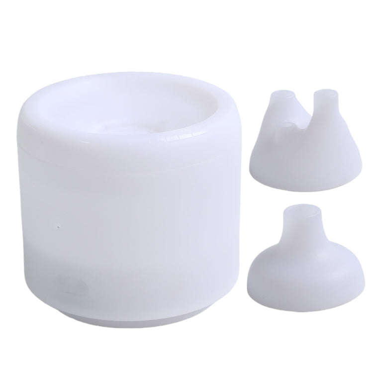 300ml Colorful Flame Aromatherapy Machine USB Power Household Silent Humidifier Aroma Diffuser(Wh...