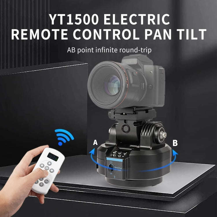 Desiontal YT-1500 Electric Gimbal Mobile Camera Live Streaming Panoramic Stabiliser With Rocker R...