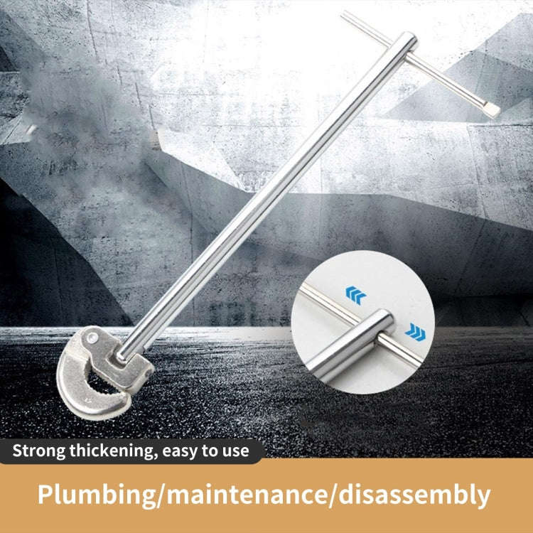 Multifunctional Wash Basin Sink Hot Cold Faucet Wrench(12 inch)