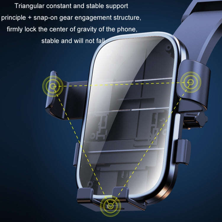 For 17mm Universal Ball Head Car Mobile Phone Holder, Without Base, Style: D96 Electroplating