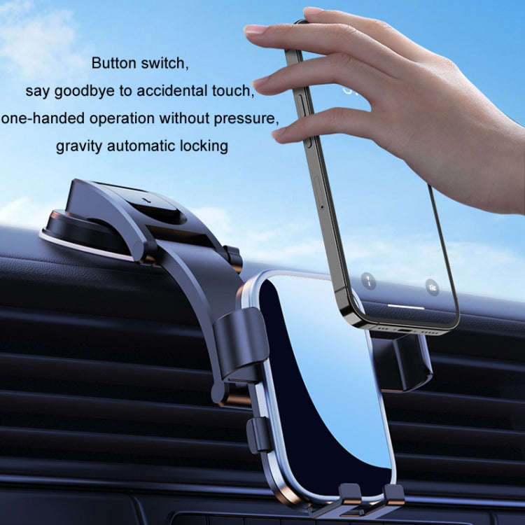 For 17mm Universal Ball Head Car Mobile Phone Holder, Without Base, Style: D96 Electroplating