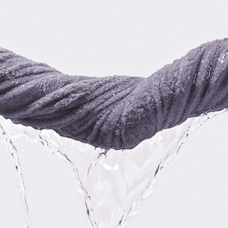 Pet Microfiber Absorbent Towel Cat Dog Bath Cleaning Towel, Size: 50x100cm(Middle Gray)