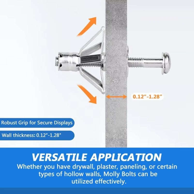 Semi-automatic Hollow Gecko Tensioner Expansion Screw Manual Installation Tool, Spec: 72pcs /Set