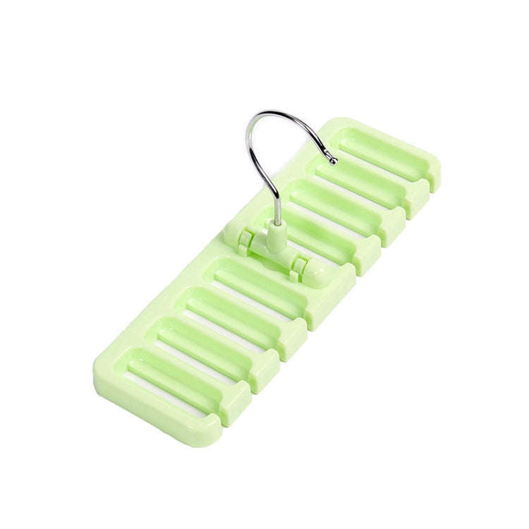 Belt Hanger Scarf Tie Rack Holder For Wardrobe Closet Storage Organizer, Size: Small Green