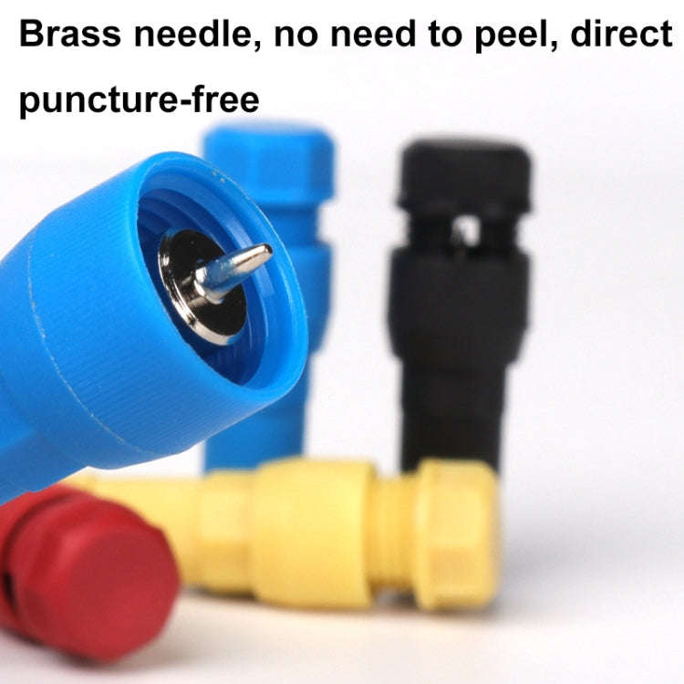 2pcs /Pack Stripping-free Thimble T-shaped Connector Downlight Wiring-free Connector(Black)