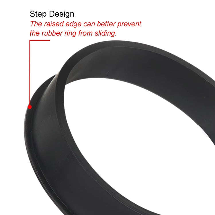 Car Modified Air Filter Reducer Rubber Ring(76mm To 60mm)