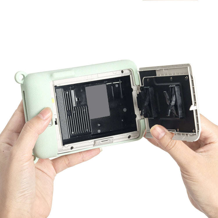For FUJIFILM instax Mini Liplay Wear-resistant Anti-fall Silicone Soft Case(Dark Brown)