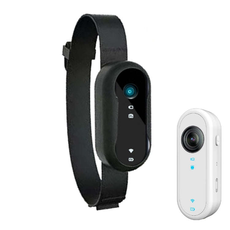 HD Outdoor Portable Pet Recorder Cycling Sports Camera, Specifications: With Silicone Collar+32G ...