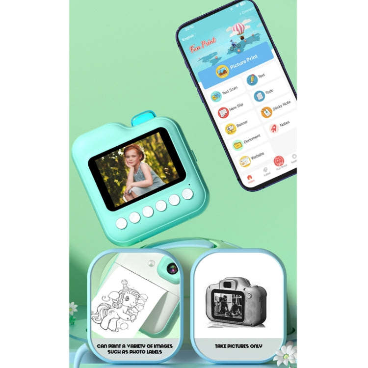 Mini Children High-Definition Printing Digital Camera, Color: Pink