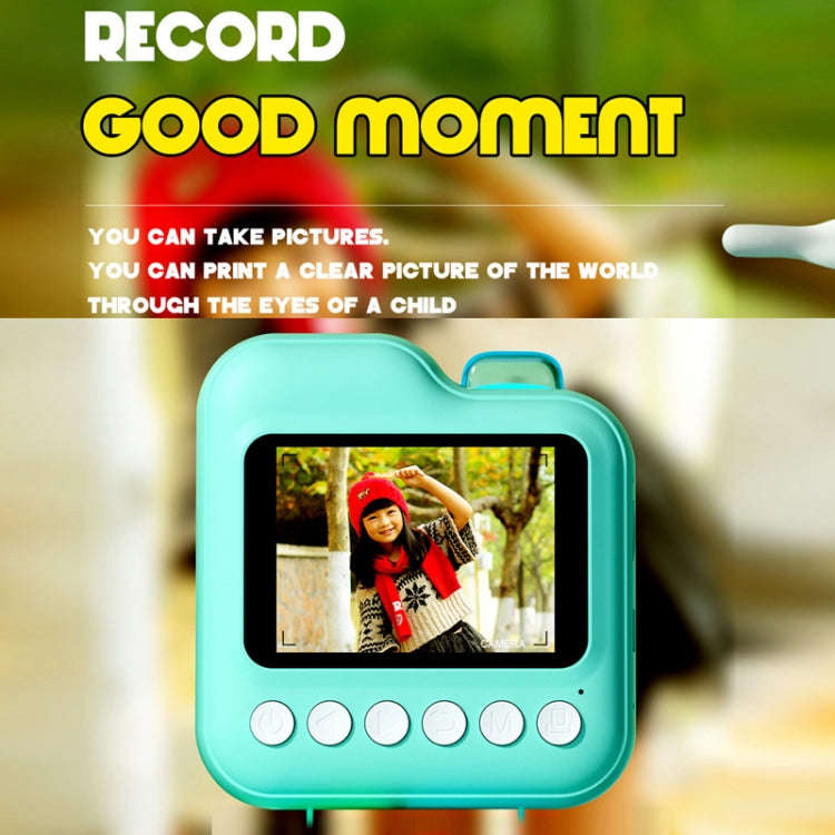 Mini Children High-Definition Printing Digital Camera, Color: Green
