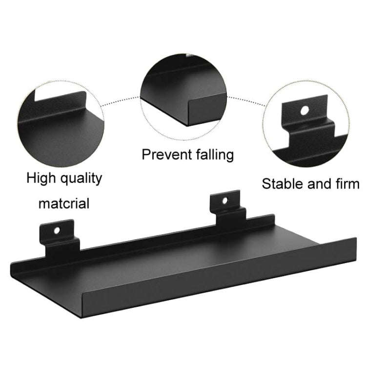 YH012 Household Metal Wall Mounted Display Rack Decorative Storage Holder