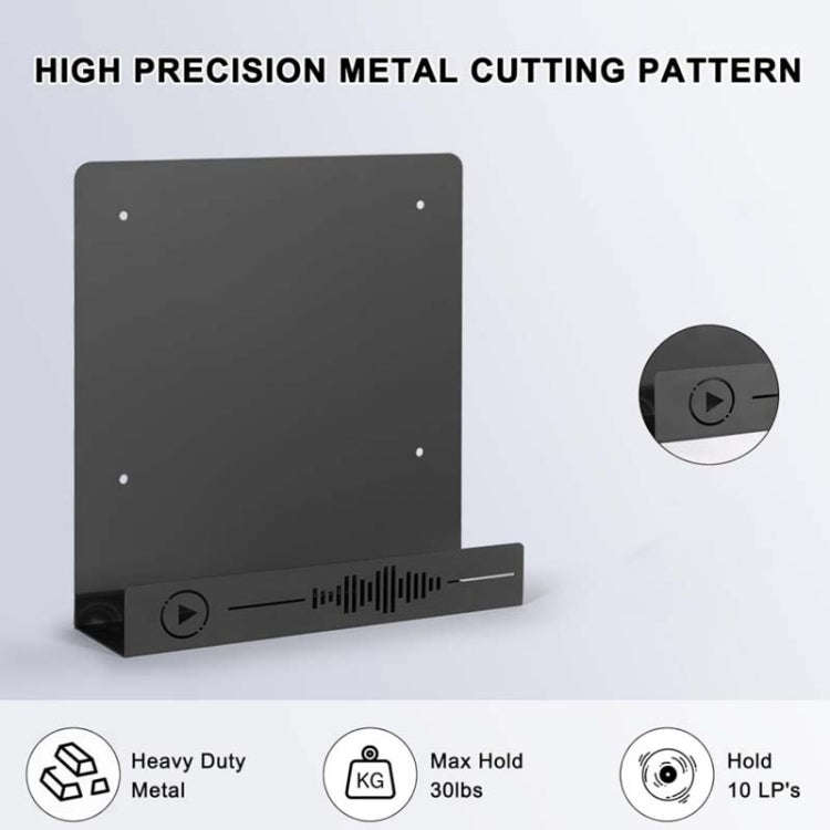 YH011-1 Vinyl Record Storage Wall Mounted Display Rack