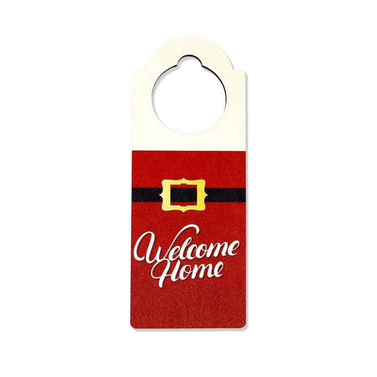 Christmas Door Handle Pendants Holiday Party Door Decoration(Belt)
