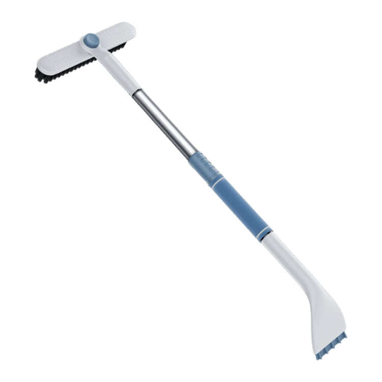 Multifunctional Car Defrosting Snow Shovel, Color: White Boxed