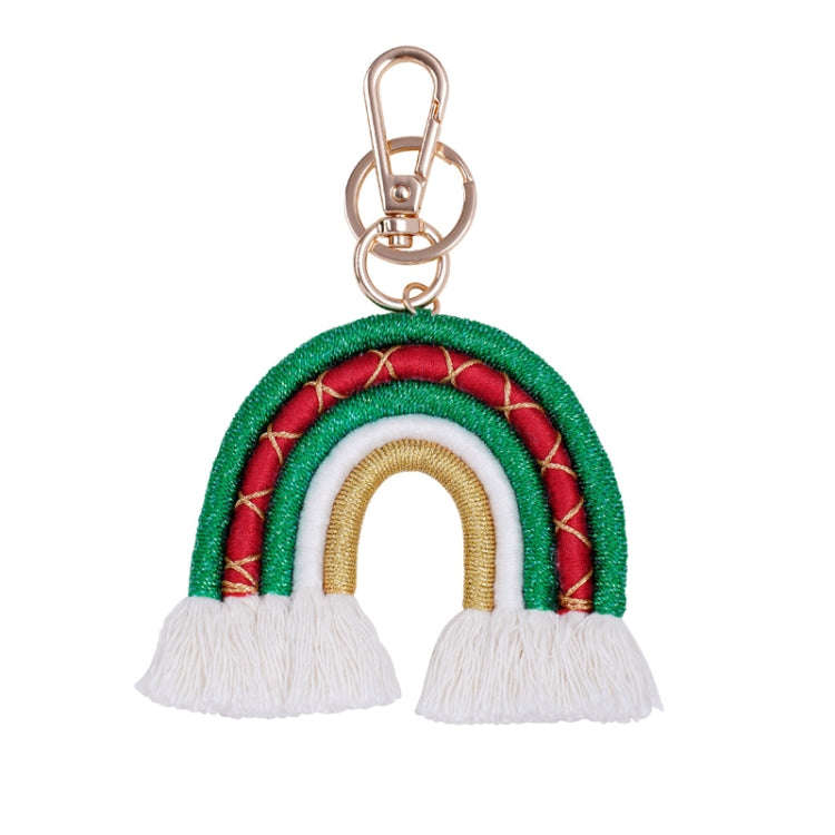 Holiday Cartoon Cute Santa Claus Bag Ornament Keychain Pendant(K68875)