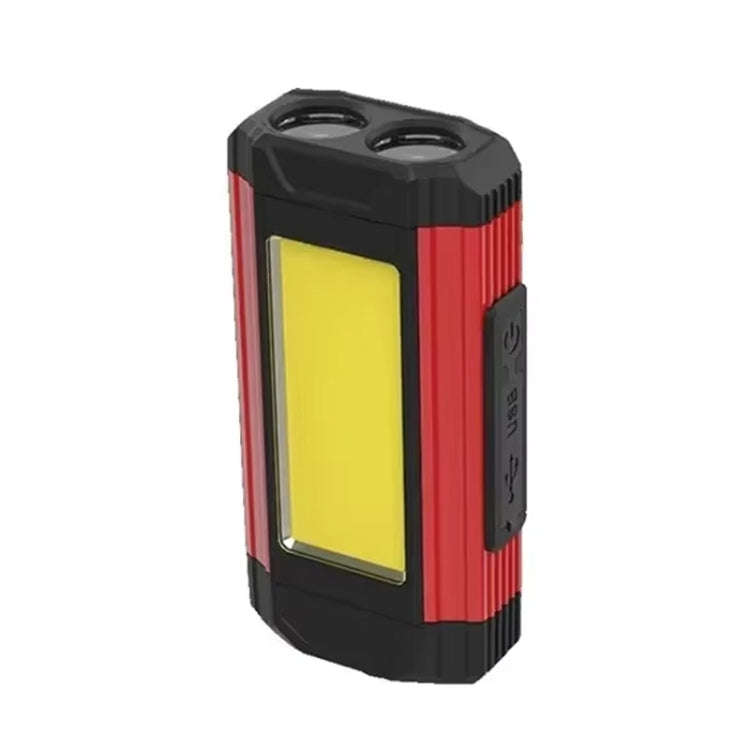 E-SMARTER K011 USB Rechargeable Repair Light With Magnet COB Strong Light Flashlight, Style: B Si...