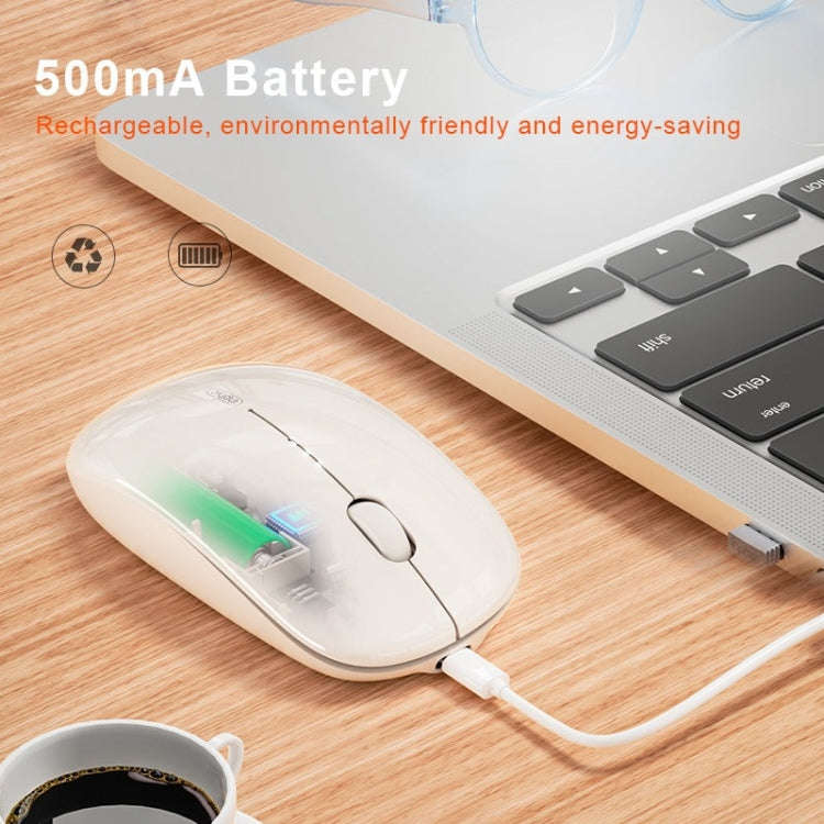 Inphic M1 2nd Generation Wireless Mice Rechargeable Mute Business Office Home Laptop Mouse, Color...