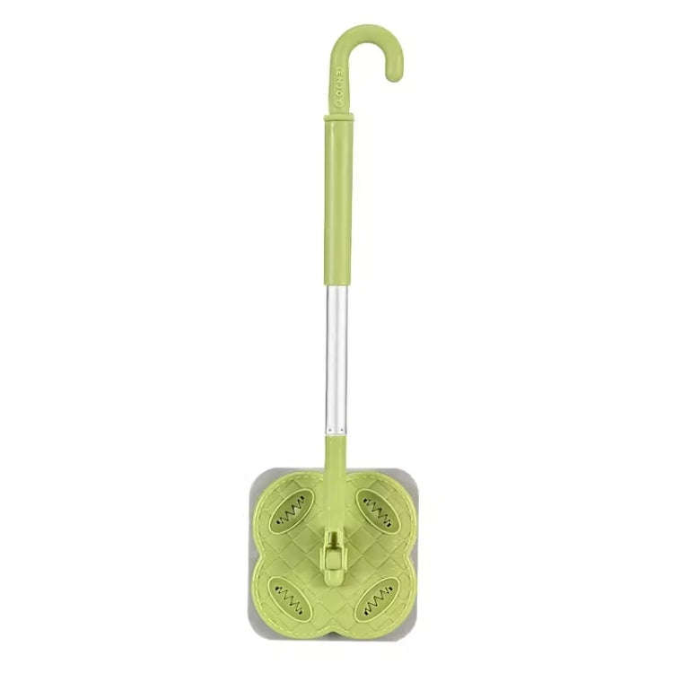 Electrostatic Dust Removal Paper Facial Towel Special Mop Cleaning Tool, Spec: 1-section Pole Green