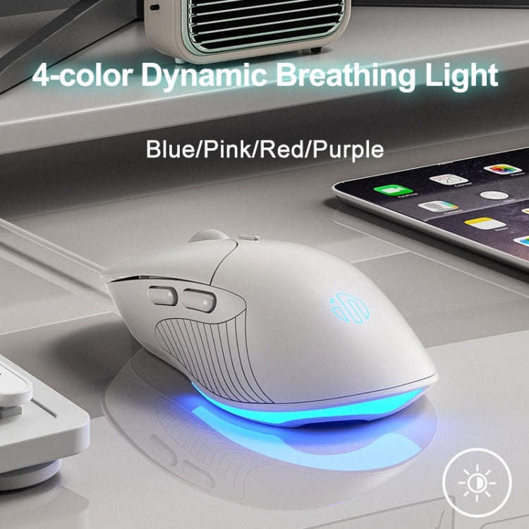 Inphic B2 Gaming Macro Mute Glow Computer Wired Mice(Black)