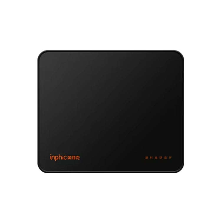 Inphic PD100 Anti-slip Washable Mouse Pad Computer Desk Pad, Size: 25x30cm(Black)