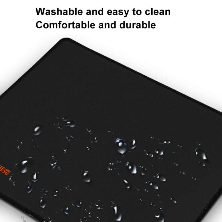 Inphic PD100 Anti-slip Washable Mouse Pad Computer Desk Pad, Size: 25x30cm(Black)