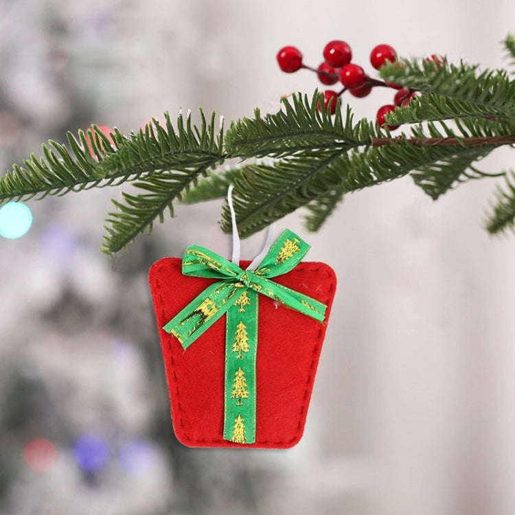 Non-woven Christmas Decorations Christmas Tree Pendants, Spec: Gift Box