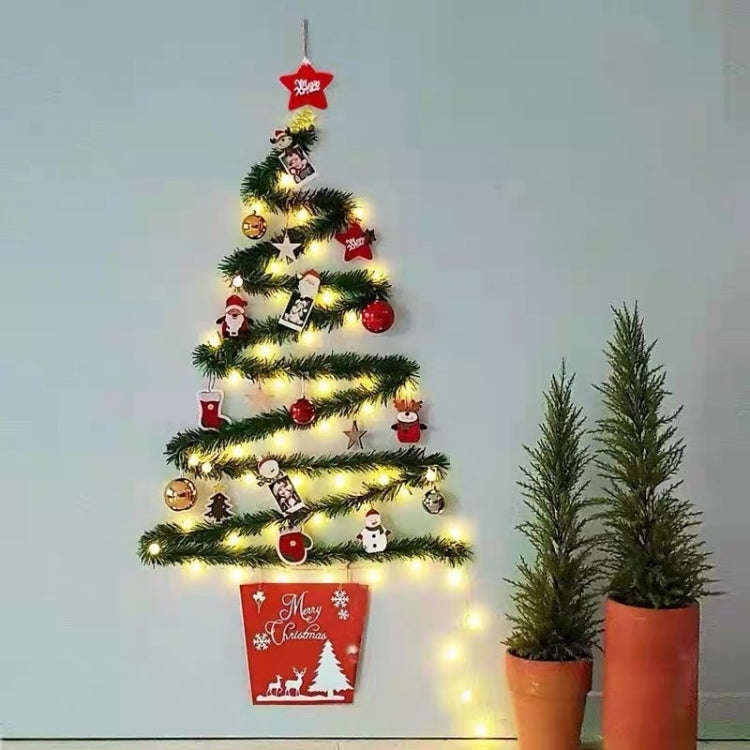 10m 100 Lights Battery Christmas Rattan Lights DIY Wall Christmas Tree Festive Ambience Decoratio...