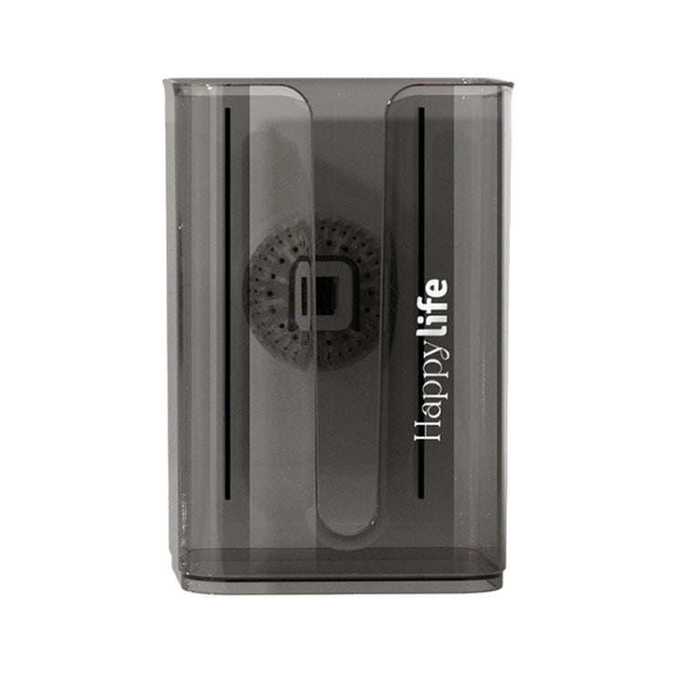 Suction Cup Tissue Box Holder Wall-mounted Tissue Box Cover(Gray Transparent)