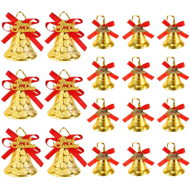 6pcs /Set 6cm Christmas Decoration Plastic Bells Christmas Tree Decoration Pendants
